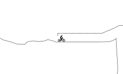 Indiana Jones on a bike