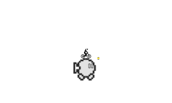 Bomb-omb Pixel Art