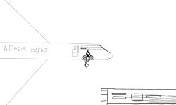 airasia plane landing