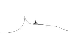 On the pedals