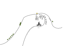 ICE HILLS - easy track w/ jump