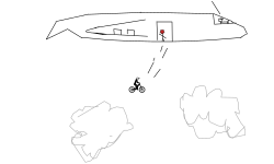 Plane drop