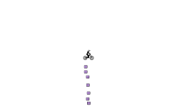 Uphill blob run