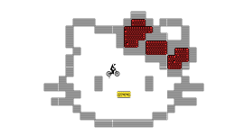 Hello Kitty pixel art!