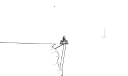 mountain jumping