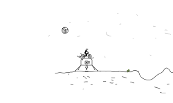 Apollo 11 moon jump