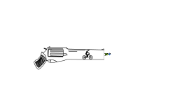 SIX SHOOTER (HOLD UP)