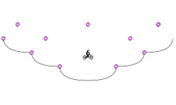 Teleportation half pipe