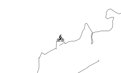 Helicopter up hill