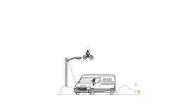 DHL Courier Van