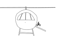 helicopter drop!!