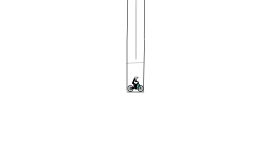 the elevator shaft