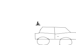 the car