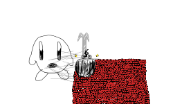 kirby gets apple