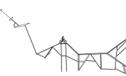 Track of mines