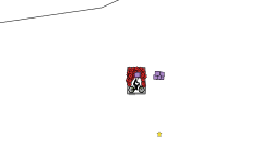 get shot through a flying wall
