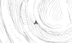 Large track, zoom out