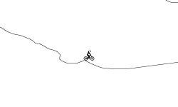 MTB wheelie ( detaild )