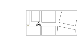 Squares in a square.