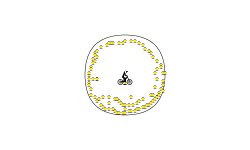 100 star circle