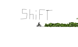 press shift