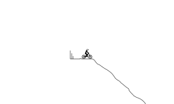 down hill