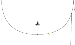 Four leaf clover lap track