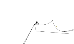 Uphill struggle.