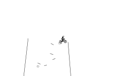 Straight lined caved auto