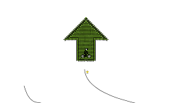 going up