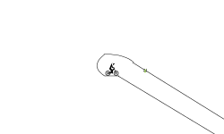 into the hole