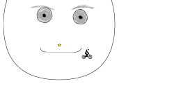 the face