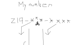 My Number(totally there)