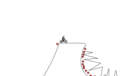 Attempt at a smooth jumps