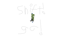 shift GO! (or space space)