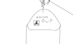 zoom out