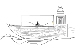 on a boat