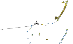 500 stars and a flying bike