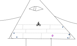 My drawing of Bill Cipher