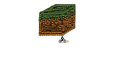 Mc dirt block