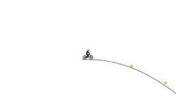 Infinite anti-gravity drop