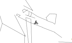 Crash landed