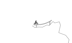 downhill bike race
