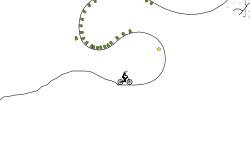 Riding the mountain