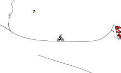 long dirt track