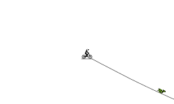 Off screen bike
