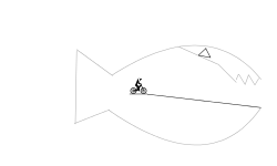 weirdly drawn fish