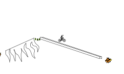 Helicopter track