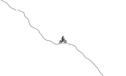 Down hill on mobile