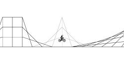 Grid jumps (On grid size 100).